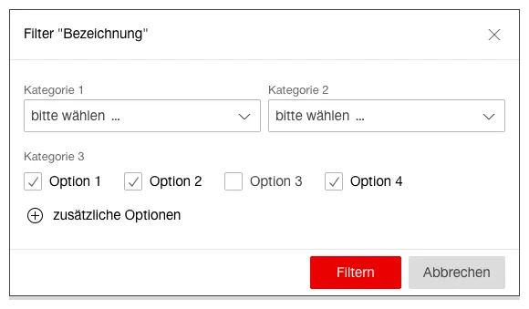 Image of a filter example, dialog