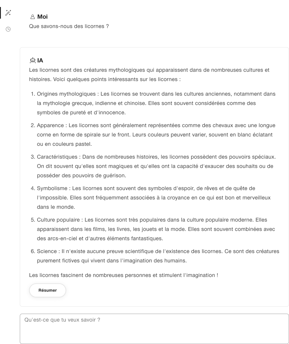 Exemple pour une histoire réduit