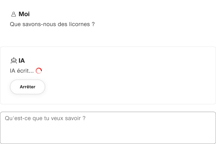Exemple d'un système fonctionnel