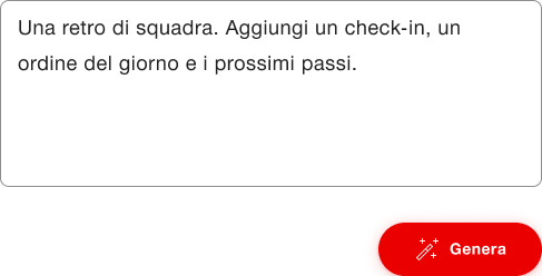 Esempio per un template compilato