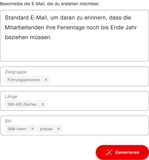 Beispiel für Template mit Formular