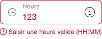 Exemple pour une notification dans une formulaire