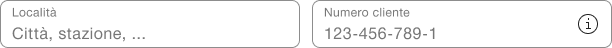 Esempi per moduli e campi di input